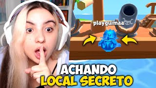 ACHANDO LOCAL SECRETO no STUMBLE GUYS!! OLHA SÓ AONDE EU FUI PARAR KKKK