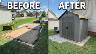 I Built Half A Lifetime Shed!