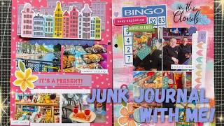 Junk Journal With Me ✂️ | Tips & Tricks - How To Combine Different Collections ✨
