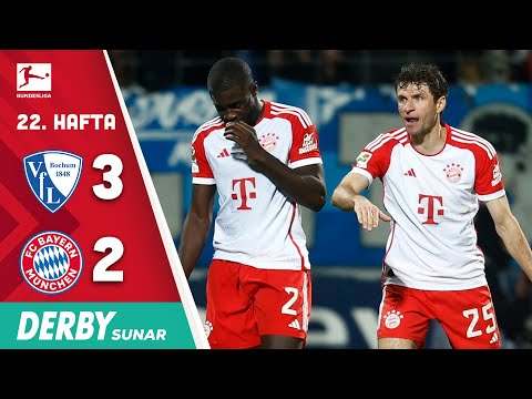 Derby | Bochum (3-2) Bayern Münih | 22. Hafta MAÇ ÖZETİ | Bundesliga - 2023/24