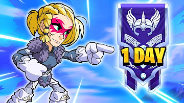 How To Reach DIAMOND In 1 Day - [Brawlhalla]