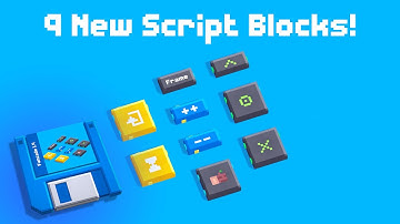 9 new Script Blocks! How do they Work? | Fancade 1.4