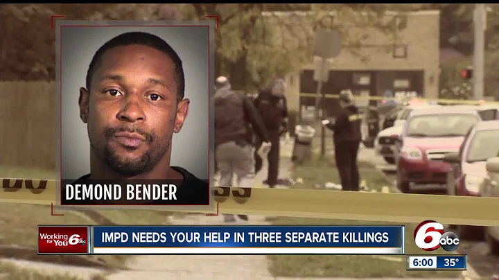 3 men wanted in connection with 3 different Indy m...