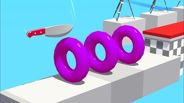 Slice it All! 🔥❤️‍🔥👩‍❤️‍💋‍👩 Very Satisfying And Relaxing ASMR Slicing Game