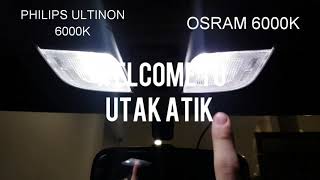 #osram #philips motorcycle led bulb review