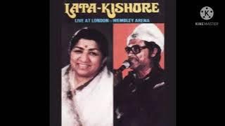 Achha Toh Hum Chalte Hain - Kishore Kumar & Lata Mangeshkar Live At London - Wembley Arena (1983)