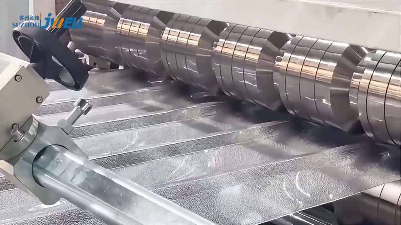 PC solid corrugated sheet machine to India