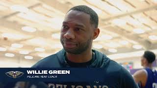 Willie Green on Game 4 adjustments vs. Thunder | Pelicans Practice 4/28/24