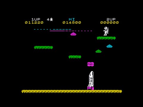 Jetpac Walkthrough, ZX Spectrum