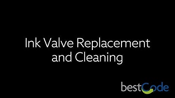 BestCode Ink Valve Replacement and Cleaning