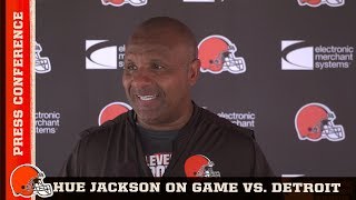 Hue Jackson: Detroit is the last opportunity for guys to earn their stripes | Cleveland Browns