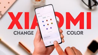 Change Color of XIAOMI ANDROID 12 Phones - Dynamic Theme Customization (हिन्दी) screenshot 5