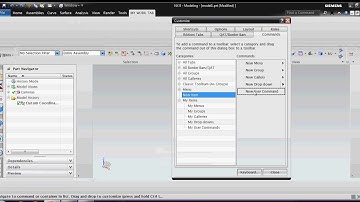 UG NX - How to add New User commands.
