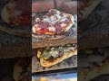 Homemade pizza on our DIY pizza oven. Want to make it?