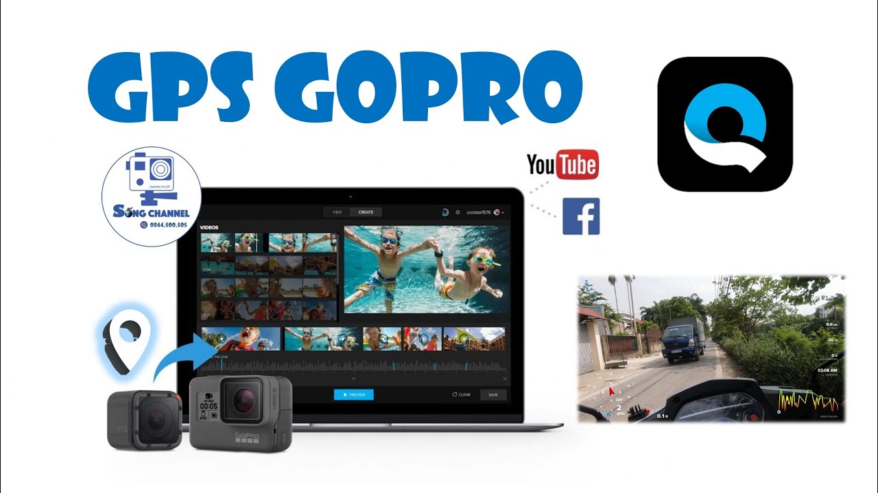 Hướng Dẫn Chi Tiết Cách Hiển Thị Tốc Độ (Gps) Cho Gopro Bằng Quik | Vô Cùng  Đơn Giản - Youtube