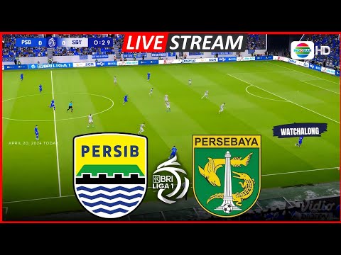 ⚽ Bigmatch : Persib Bandung vs Persebaya Surabaya Live I BRI Liga 1 2024 I Football Live Full Match