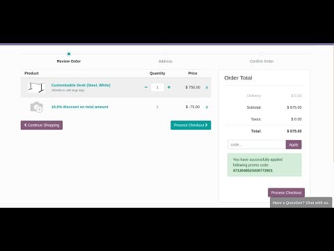 Sales Coupon and Promotion Program in Odoo13