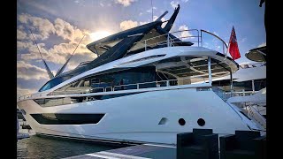 New Sunseeker 88 Yacht For Sale - Full Walk-Thru Tour - Sunseeker SuperYacht (now sold)