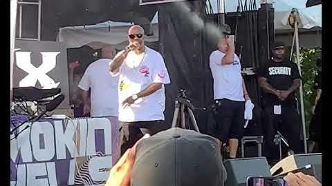 DMX performing We Right Here at the One Musicfest 2019
