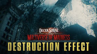 Destroyed City Effect From Doctor Strange in the Multiverse of Madness