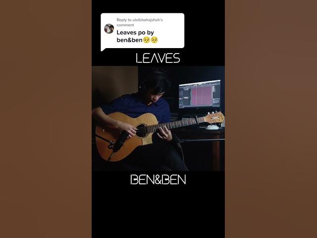 Leaves - Ben&Ben GUITAR COVER! #shorts