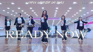 Ready Now Linedance Demo & Count 고급레벨 작품 | KSLDA 한국슈퍼스타라인댄스교육협회 💎협회장 송영순