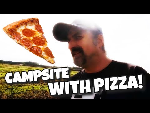 CAMPSITE with PIZZA! [Freshly made to Order] #vanlife