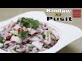 Kinilaw na Pusit | Squid Ceviche | KitcheNet Ph