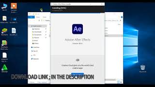 Installing After Effect 2021  V 18.0.1