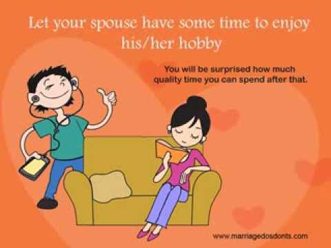 Check out some golden rules to live a happy married life. visit - http://www.marriagedosdonts.com for more! marriage do's and don't's is primarily conceptu...