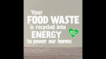 Your food waste can be transformed into energy