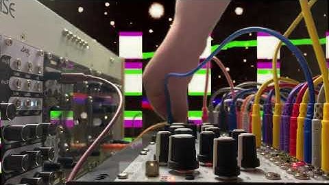 Modular Soundscapes : Plaits + Marbles + Pluck with 4MS Dual Looping Delay & Afterneath Module