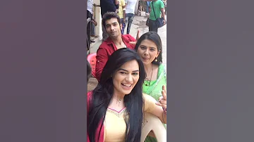 Kasam tere pyaar ki  Offscreen masti 😘 Rishi tanuja family#shorts #ytshorts