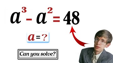 Nice Math  Olympiad Algebra Question | How to find value of "a"?