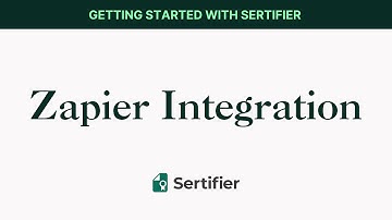 Sertifier | Zapier Integration