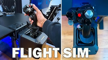 Moza AB9 FFB Base and Flight Sticks Review | The NEXT GEN Flight SIM!