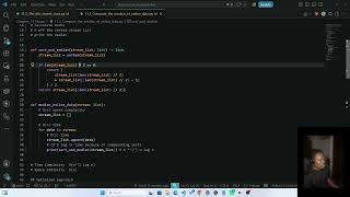Running Median Brute Force Code Explained | EPI 11.3 | Day 98 Part 2