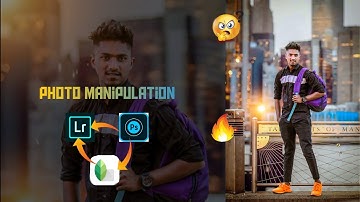 Ps touch cc mobile photo manipulation & snapseed editing and lightroom retouching 😍