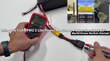 Using the CUAV PMU 2 Lite Power Module to Power the CUAV X7+ #CUAV #wiring #lite