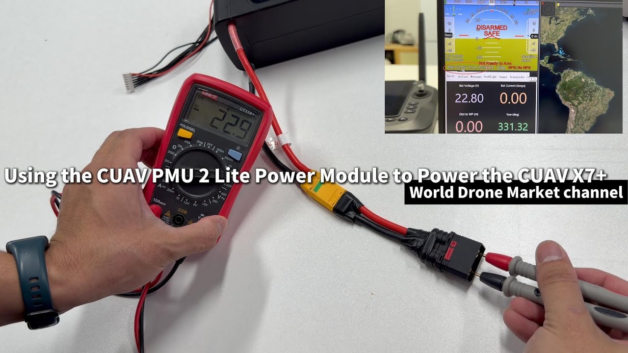 Using the CUAV PMU 2 Lite Power Module to Power the CUAV X7+ #CUAV # ...