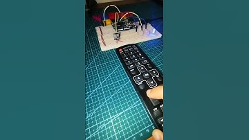 Control de LEDs mediante un Módulo Receptor Infrarrojo KY-022 y una placa Arduino  #arduinoproject