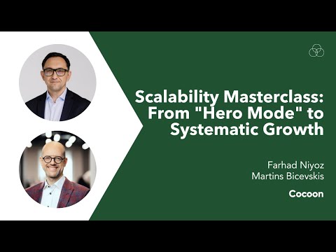 The Scalability Masterclass: 3 Pillars to Grow Revenue & Profitability