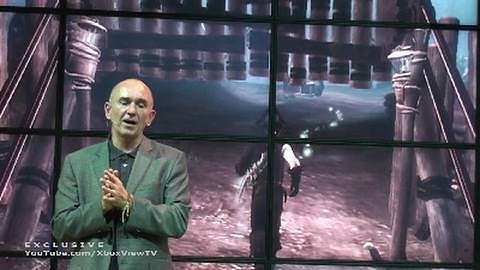 Fable 3 - GamesCom 2010: Exclusive Peter Molyneux Stage Presentation (CAM) | HD