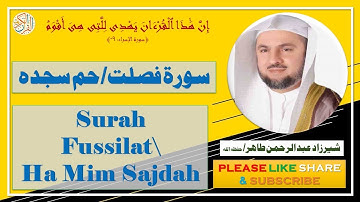 سورة فصلت/حم سجده - شيرزاد عبدالرحمن طاهر - Surah Fussilat\Ha Mim Sajdah -Sherzad Abdul Rahman Taher