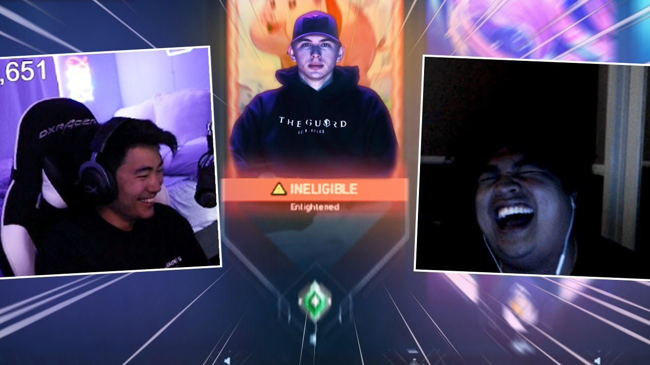 Som & Guapo's reaction after Prod deranked to Ascendant