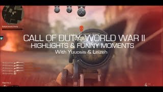 FINALLY, COD WW2 (Highlights & Funnies) (WITH @Leizehh & @Yuuosis)