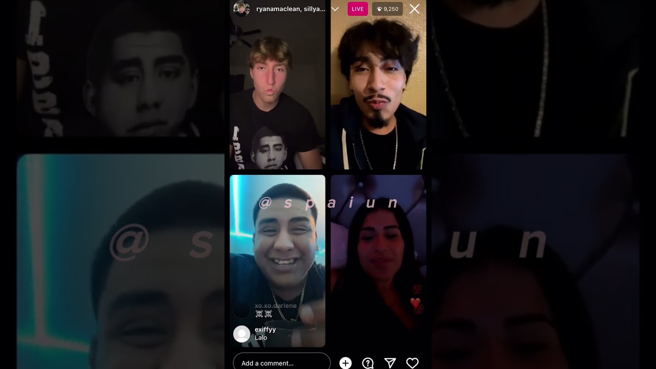 LALOGONEBRAZZY INSTAGRAM LIVE с участием Райана и Иисуса 😳😳‼️