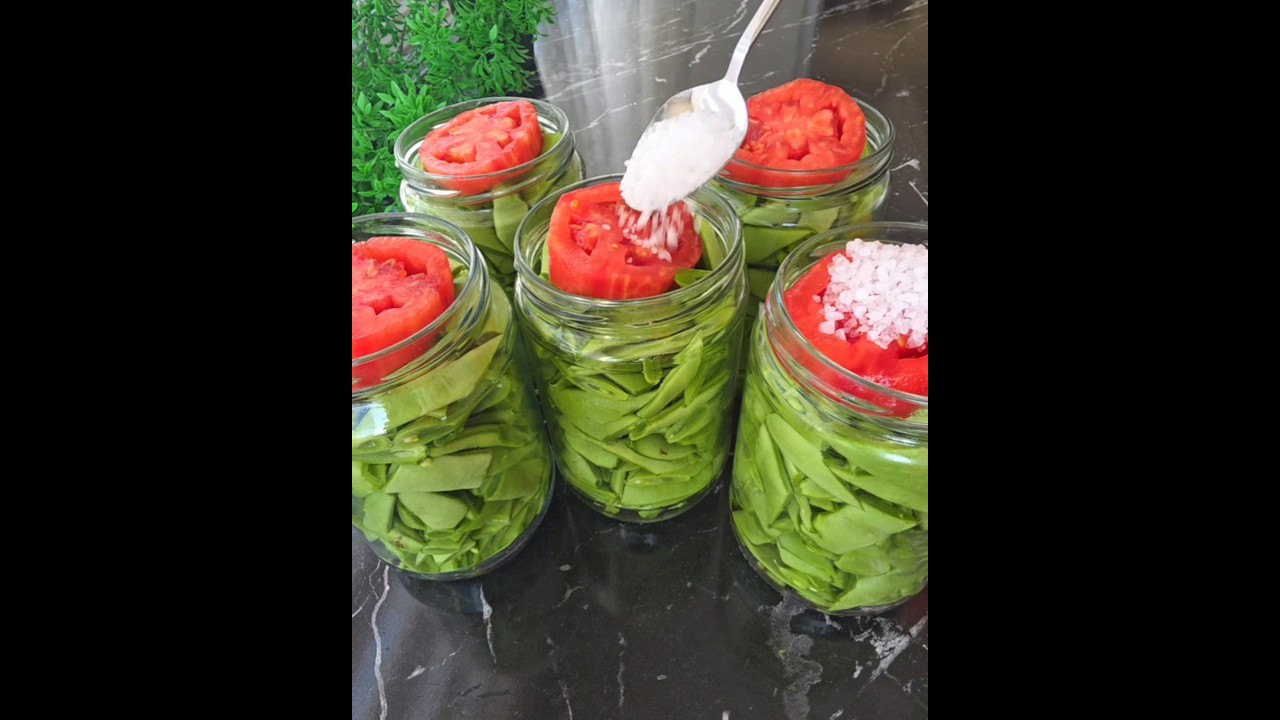 מתכון לשימור שעועית ירוקה – טרייה וקפואה