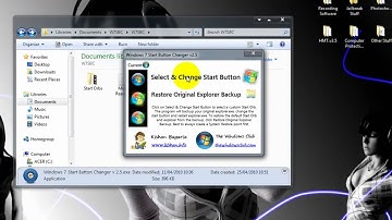 How to change Windows 7 Start Orb! Very Easy!