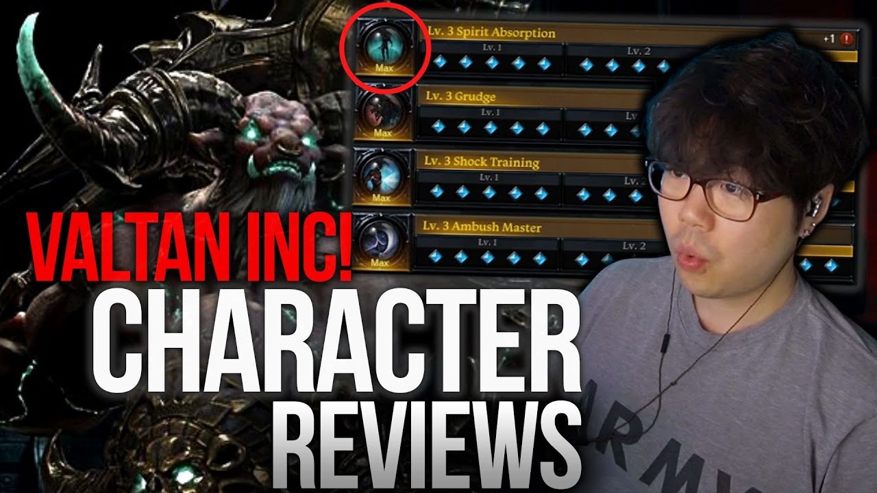 LOST ARK "GOOD for Valtan?" Viewers Review! STATS ENGRAVINGS CARDS GEMS & MORE!